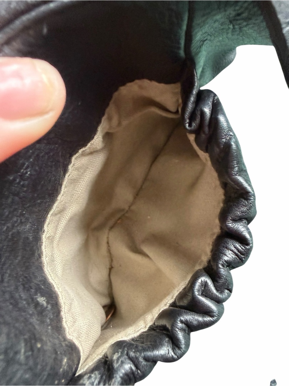 🌟Elliott Lucca Y2K black pebbled leather authentic hobo bag - Picture 6 of 9